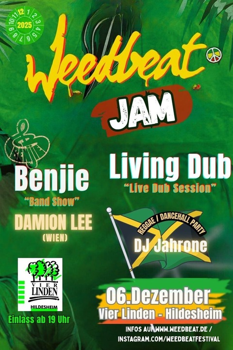 Weedbeat Jam - Hildesheim - 06.12.2025 19:00