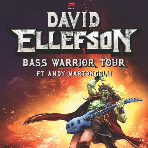 DAVID ELLEFSON (Ex-Megadeth) - BASS WARRIOR TOUR - Düsseldorf - 01.12.2025 19:00 DAVID ELLEFSON (Ex-Megadeth) - BASS WARRIOR TOUR - Düsseldorf - 01.12.2025 19:00
