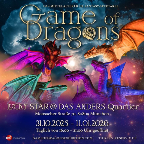 Game of Dragons - M�nchen - Tageskarte - M�nchen - 18.12.2025 16:00