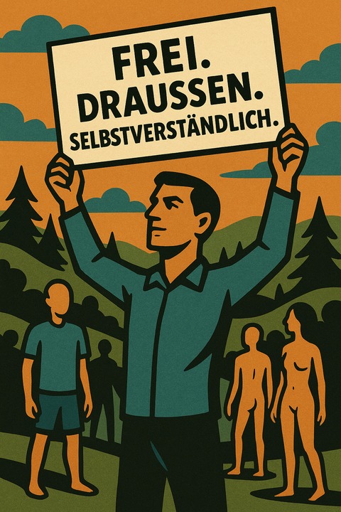 Demo-Nacktwanderung Freiburg - Weltnaturistentag 2026 - Freiburg - 07.06.2026 14:00