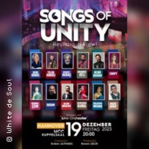 Songs Of Unity - Res�tala Netew� / Klang der Einheit / Kurdische Weltmusik - Hannover - 19.12.2025 20:00