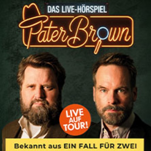 PATER BROWN - Das Live-Hrspiel - mit Antoine Monot, Wanja Mues & Marvelin - Zrich - 18.02.2026 20:00