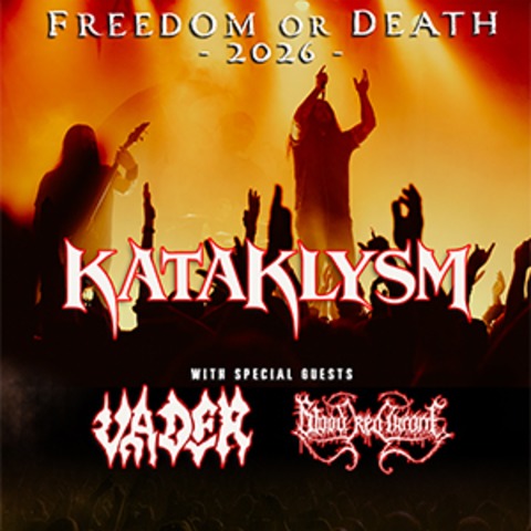 Kataklysm - Freedom or Death Tour 2026 - Pratteln - 14.03.2026 19:15