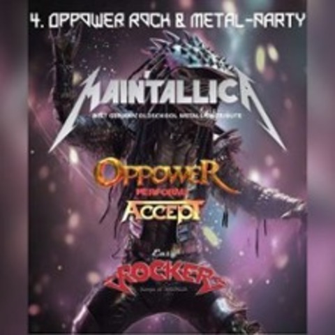 4. Oppower Rock & Metal Party - Mannheim - 16.05.2026 20:00