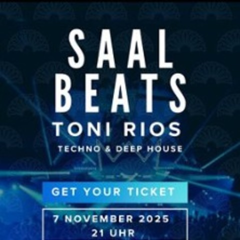 Saalbeats - Mit Toni Rios - FULDA - 07.11.2025 21:00