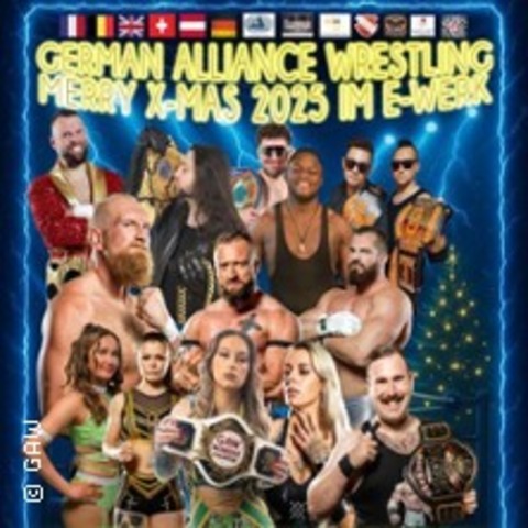 Gaw Merry X-Mas 2025 - German Alliance Wrestling - ERLANGEN - 14.12.2025 14:00