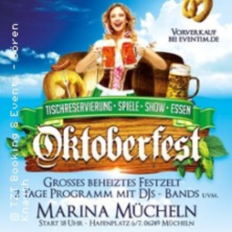 Oktoberfest Marina M�cheln - Der Samstag - M�CHELN - 03.10.2026 18:00