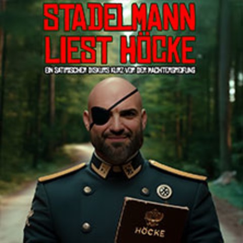 Ingmar Stadelmann: Stadelmann liest H�cke – ein satirischer Diskurs - Leverkusen - 13.09.2026 19:33