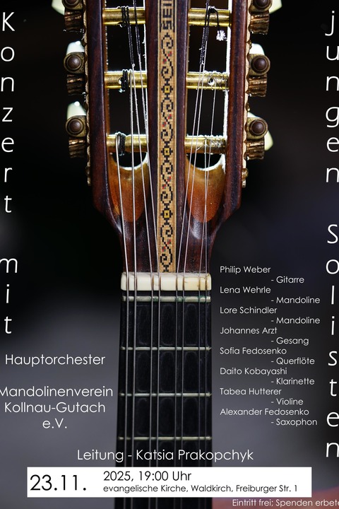 Mandolinenverein Kollnau - Waldkirch - 23.11.2025 19:00