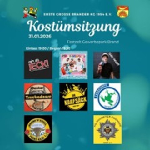 Kost�msitzung - Erste Grosse Brander KG - AACHEN - 31.01.2026 19:30