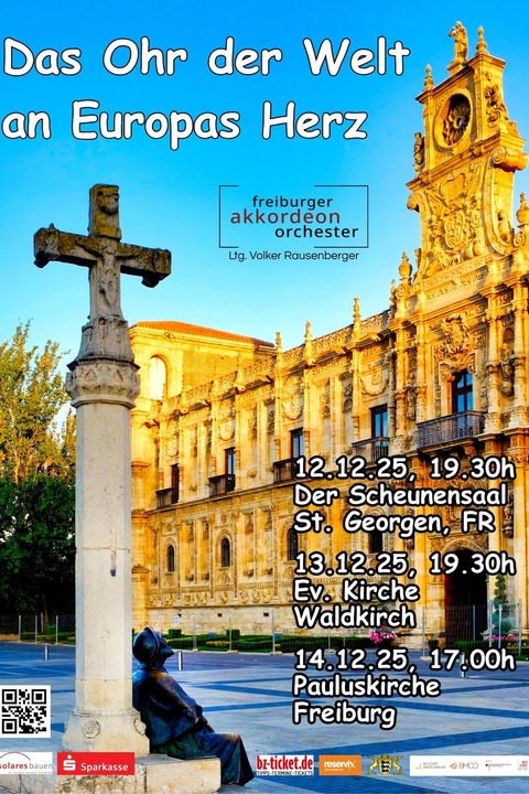 Das Ohr der Welt an Europas Herz - Freiburger Akkordeon Orchester - Waldkirch - 13.12.2025 19:30