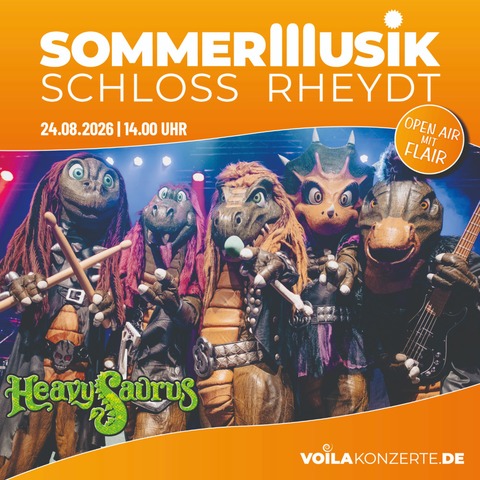 HEAVYSAURUS - Metal Tour 2026 - M�nchengladbach - 24.08.2026 14:00