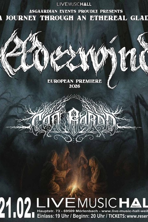 Elderwind - A Journey Through An Eternal Glade - European Tour 2026 - Mrlenbach - 21.02.2026 20:00
