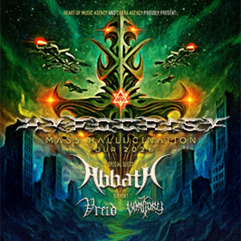 Hypocrisy - Mass Hallucination Tour 2026 - Pratteln - 19.04.2026 18:30