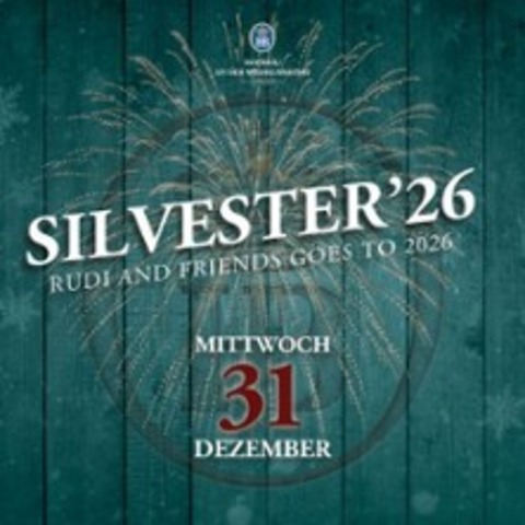 Silvester - Rudi & Friends goes to 2026! - Lingen - 31.12.2025 20:00
