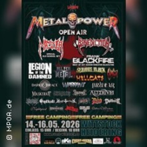 MPOA Vol. 3 - Metal Power Open Air 2026 - WITTSTOCK - 14.05.2026 15:00