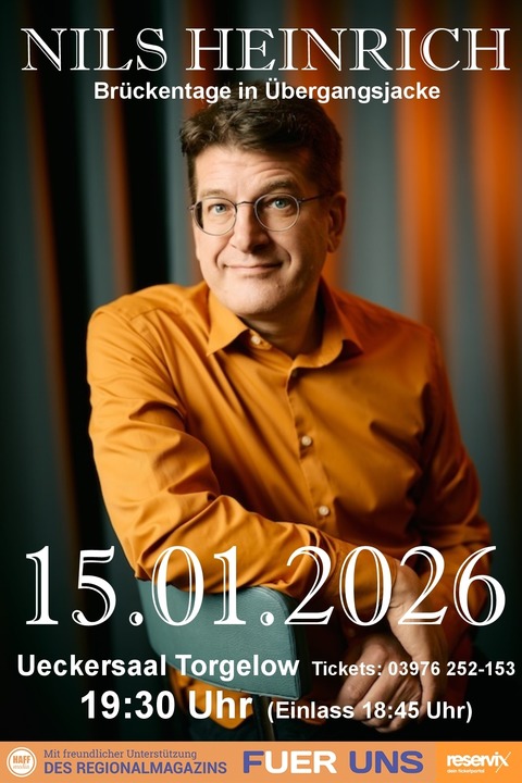 „Br�ckentage in �bergangsjacke“ - Torgelow - 15.01.2026 19:30