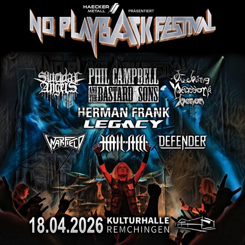 No Playback Festival 2026 - Remchingen - 18.04.2026 14:00