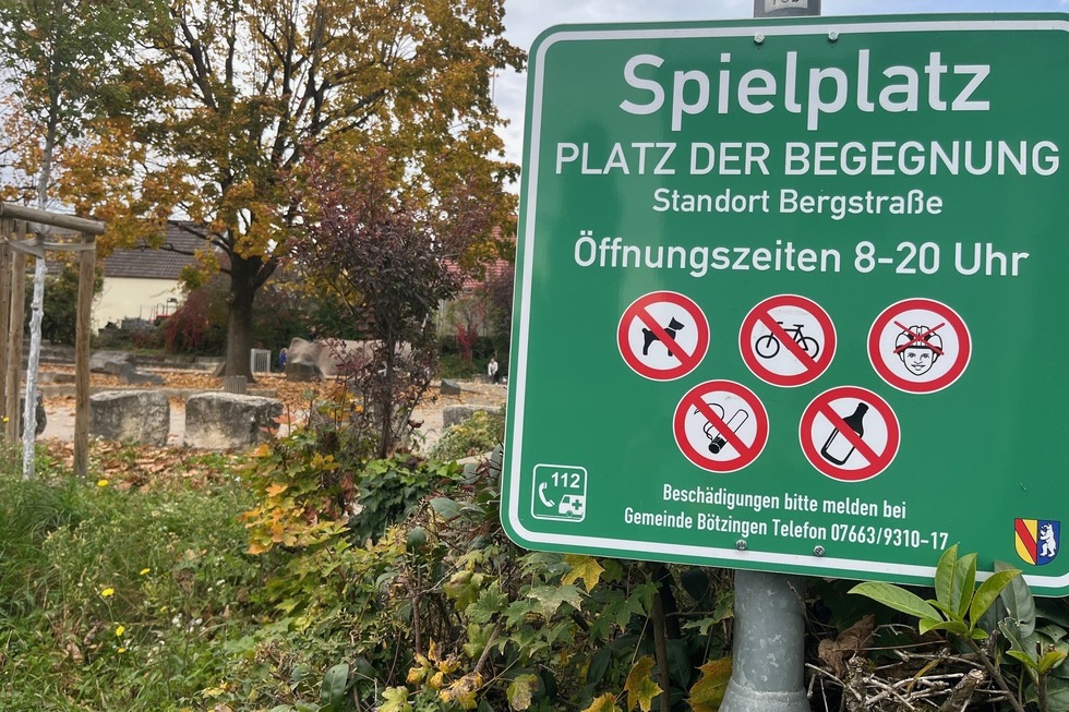 Spielplatz am Platz der Begegnung - Btzingen