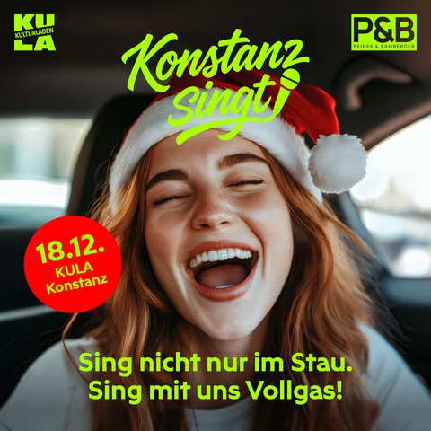 Konstanz singt - Sing nicht allein. Sing mit allen! - Konstanz - 18.12.2025 20:00 Konstanz singt - Sing nicht allein. Sing mit allen! - Konstanz - 18.12.2025 20:00