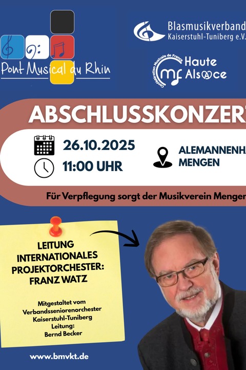 Projektorchester Franz Watz - Schallstadt - 26.10.2025 11:00