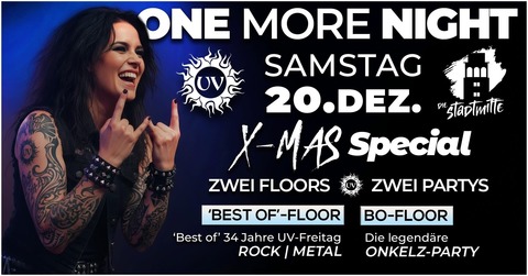 UV on Tour - One More Night 7 - X-mas-Special - Karlsruhe - 20.12.2025 21:00
