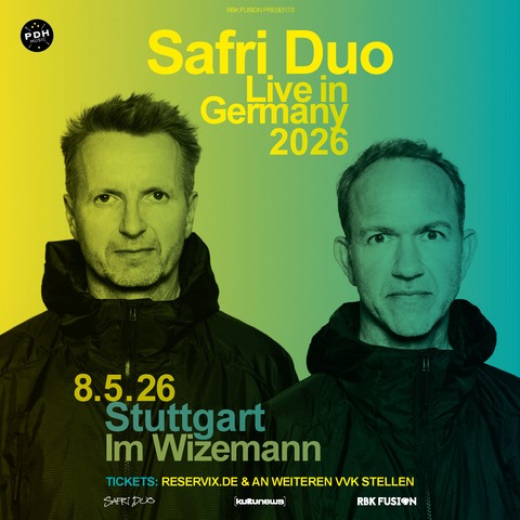 Safri Duo - Live in Germany 2026 - Stuttgart - 08.05.2026 20:00