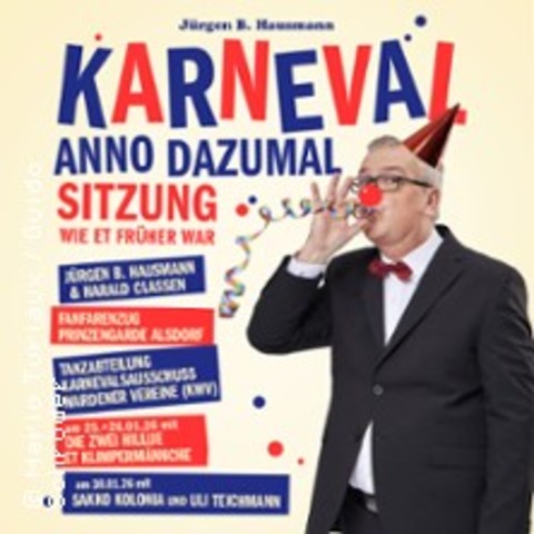 Jrgen B. Hausmann prsentiert: Karneval Anno Dazumal - Wie et frher war - ALSDORF - 30.01.2026 18:00