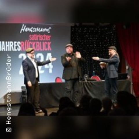 Kabarett Hengstmannbr�der - Der satirische Jahresr�ckblick 2025 - HALDENSLEBEN - 18.01.2026 17:30