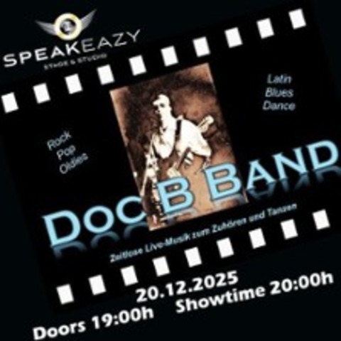 Doc B Band - Tanzmusik im Speak Eazy Studios.Theater - BERLIN - 20.12.2025 20:00