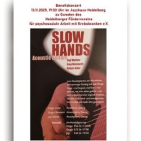 Slowhands - Heidelberg - 13.11.2025 19:30