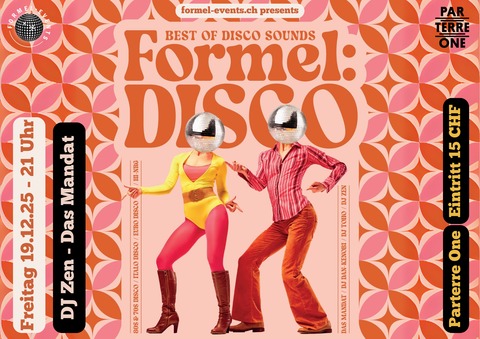 Disco - Basel - 19.12.2025 21:00