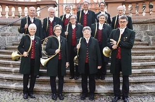 In der St. Margarethen Kirche in Waldkirch erklingen Jagdhorn und Orgel