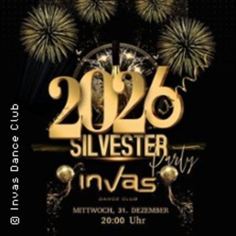Silvester im INVAS Dance Club | Welcome 2026 - HAMM - 31.12.2025 20:00