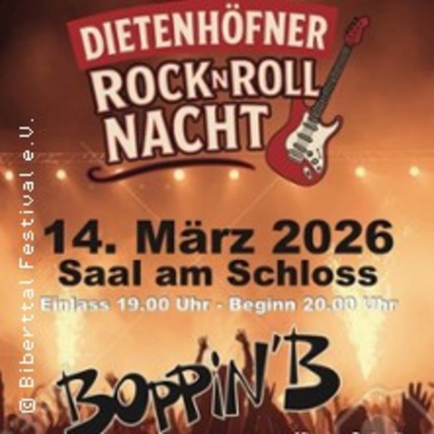 Rock�n�Roll Nacht mit Boppin`B und A.L.C | Saal am Schloss "Gasthaus Link" - DIETENHOFEN BEI ANSBACH - 14.03.2026 20:00