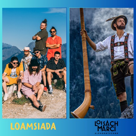 Open Air im Schlosshof: Loamsiada & Loisach Marci - Urban Brass meets Alphorn Techno - Friedberg - 25.06.2026 20:00