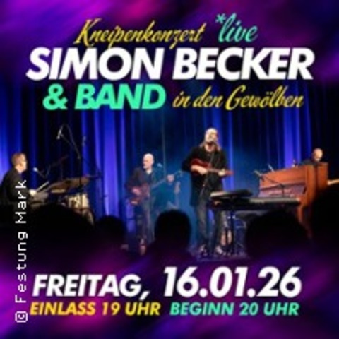 Kneipenkonzert: Simon Becker & Band | FSK18 - Magdeburg - 16.01.2026 20:00