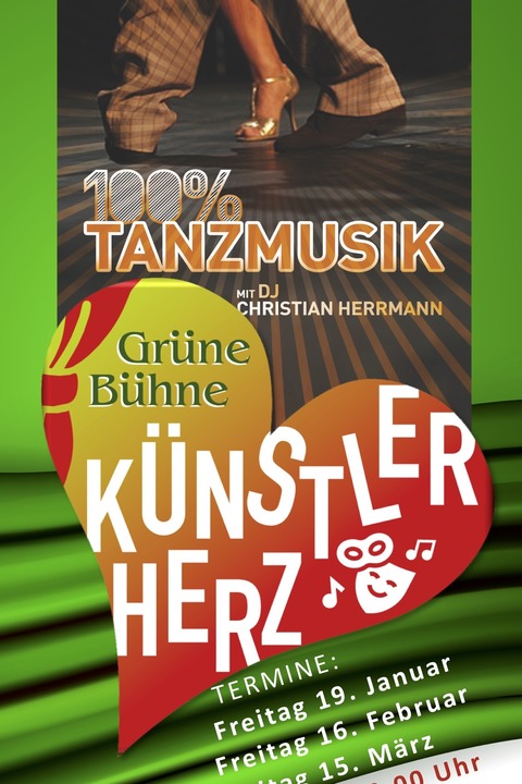 Tanzveranstaltungen im Theater Hellersdorf - Tanztee mit Kaffee und Kuchen - Berlin - 15.01.2026 15:00