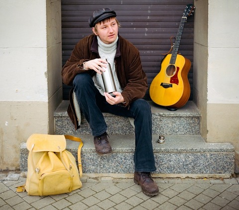 David Lbke im Folkclub Prisma e.V. Pforzheim - Fahrender Snger - Pforzheim - 10.03.2026 20:00