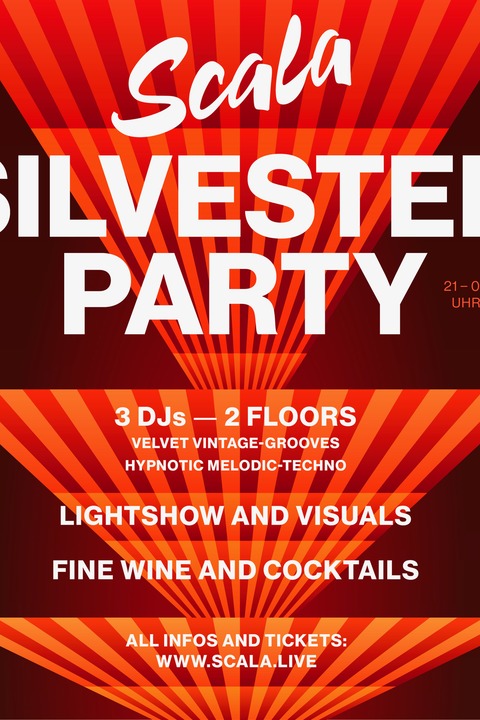 SCALA SILVESTER PARTY - Energie durch Nostalgie - Ludwigsburg - 31.12.2025 21:00
