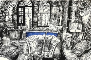 Kunstobjekte von Daglef Seeger und Udo Albrecht sind im Freiburger depot.K zu sehen