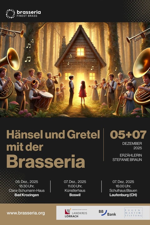 Hnsel und Gretel - Mrchen fr Blechblser und Erzhlerin - Bad Krozingen - 05.12.2025 18:30