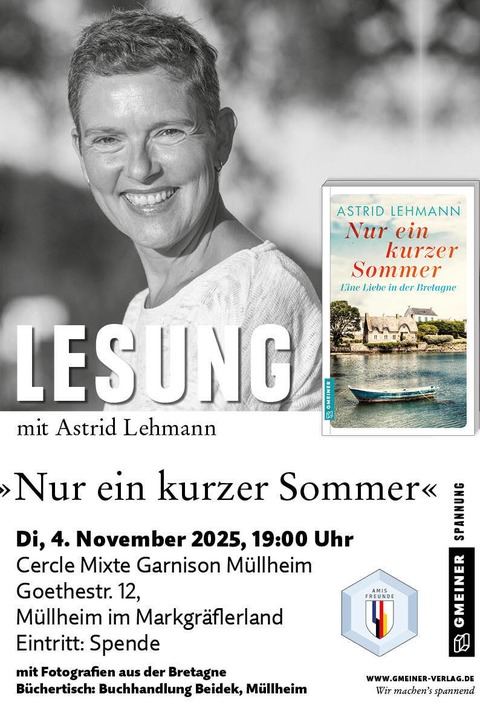 Nur ein kurzer Sommer - Mllheim - 04.11.2025 19:00