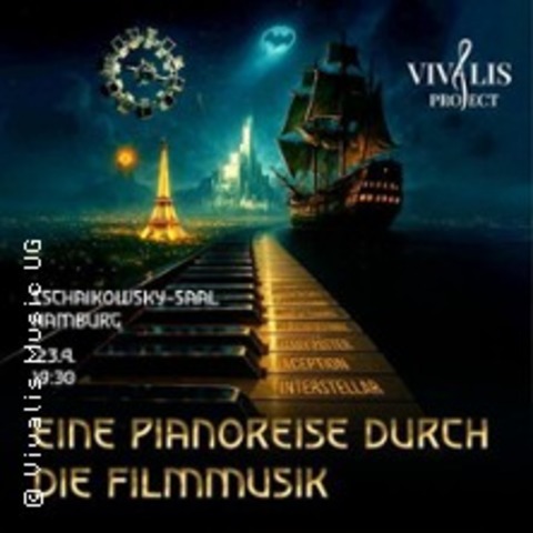 Vivalis Project: Piano trifft Filmmusik - HAMBURG - 23.04.2026 19:30