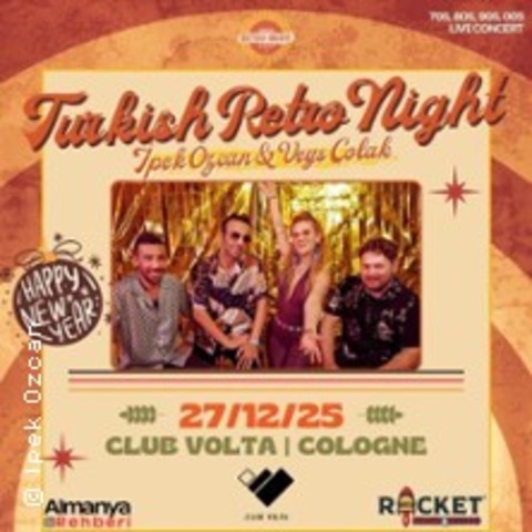 Turkish Retro Night Band - K�LN - 27.12.2025 20:30