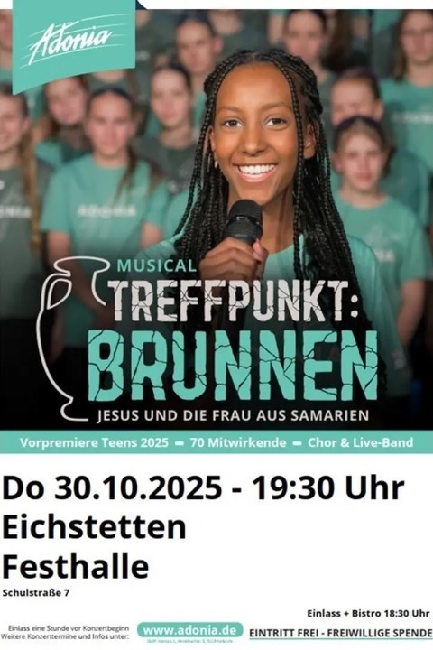 Treffpunkt Brunnen - Eichstetten - 30.10.2025 19:30 Treffpunkt Brunnen - Eichstetten - 30.10.2025 19:30