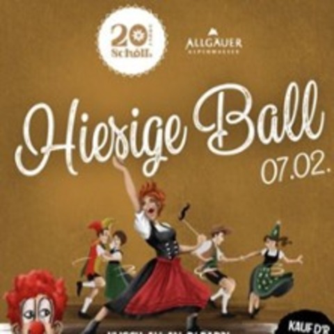 Hiesige ball rockspitz live- 20 Jahre fischinger Gastro | Tradition trifft Rock - FISCHEN IM ALLG�U - 07.02.2026 20:00