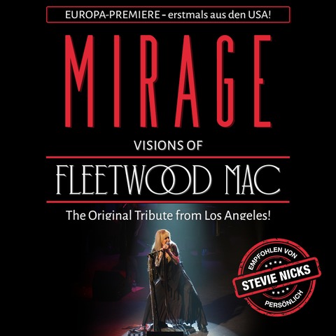 MIRAGE - Visions Of Fleetwood Mac - Neumarkt in der Oberpfalz - 20.11.2026 20:00