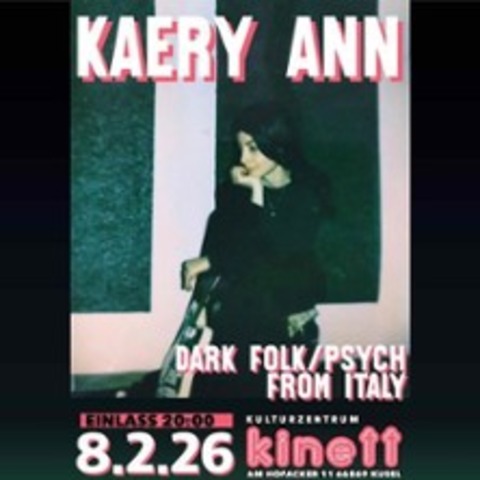Kaery Ann - Dream Pop | KINETT Kusel - Kusel - 08.02.2026 20:00