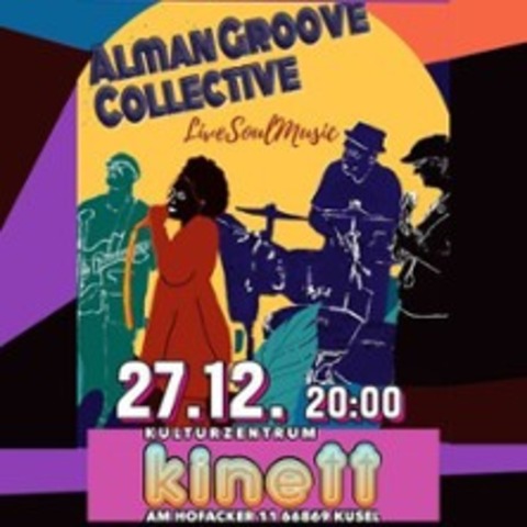 Alman Groove Collective feat. Eve Caputula - sweet soul music - Kusel - 27.12.2025 20:00